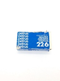 Caja grapas PETRUS 22/6