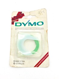 Cintas DYMO  6MM x 2M VERDE BRILLANTE