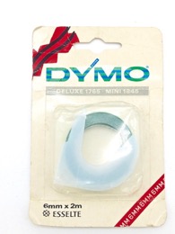 Cintas DYMO  6MM x 2M VERDE 