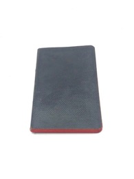 Libreta A7 tapas negras cuadrícula