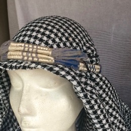 Kufiyya árabe y Agal