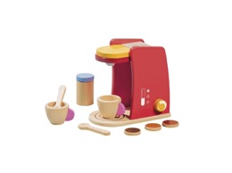 Cafetera de madera