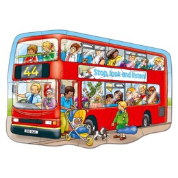 Puzzle Infantil Orchard Big Bus