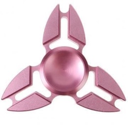Fidget Spinner Crab Claw Metal Edition Rosa