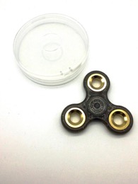 Hand Spinner Glitter Oscuro
