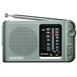 Radio FM/AM SUNSTECH bolsillo