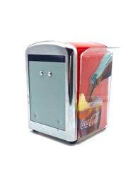 Dispensador servilletas | Porta Menú COCA-COLA