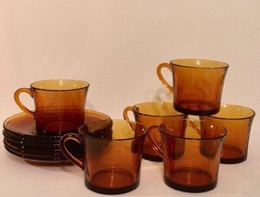 Juego Café DURALEX | VICASA ambar