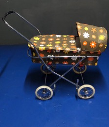 Carrito con capazo bebé PLAY|Jané  - FLores- Vintage