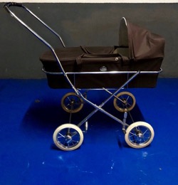Carrito con capazo bebé JANÉ  - Marrón - Vintage