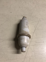 Interruptor tipo pera plastico blanco