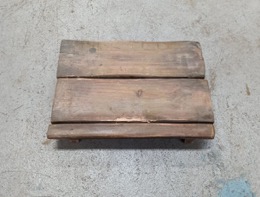 Antiguas paletas de madera tipo tarima
