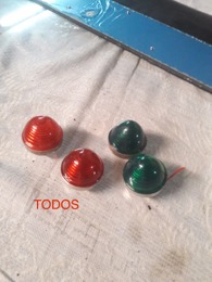 Juegos de pilotos luminosos ROJOS y VERDES
