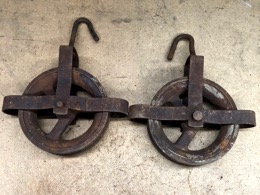 Poleas antiguas ⦵16 cm