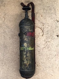 Extintor a parsifluor PARSI B2 con soporte
