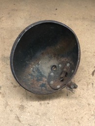 Cuerpo faro automoción antiguo