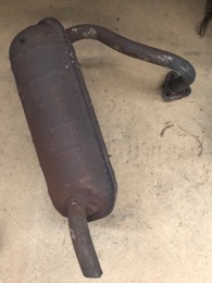Tubo de escape SEAT 600