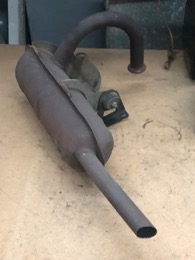 Tubo de escape SEAT 850 