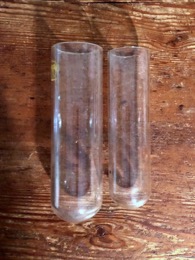Tubos de cristal AFORA para laboratorio