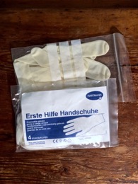 Guantes profilácticos de un sólo uso HARTMANN