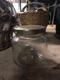 Tarro cristal pequeños 175 cl