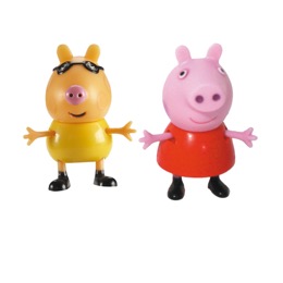 Set 2 figuras PEPPA PIG y sus amigos