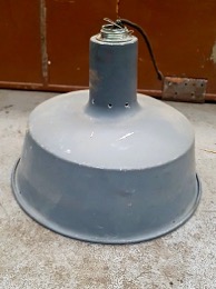 Lampara de techo industrial | Gris -Blanco Envejecido