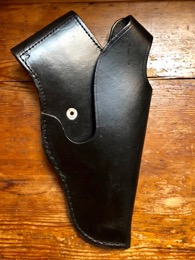 Funda pistola de extracción rápida | Cuero negro