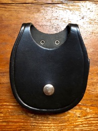 Funda grilletes | Cuero negro