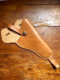 Funda porta pistola sobaquera de piel