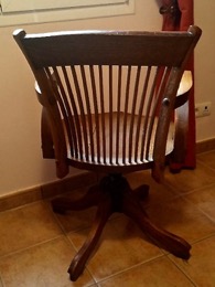 Silla Escritorio Roble Americano