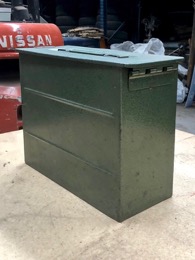 Caja | Maletín militar metálica de munición