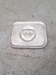 Tapa Marmita | Fiambrera cuadrangular| 19 cm