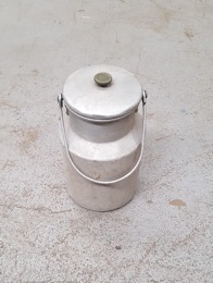 Lechera aluminio asturiana 2 L con tapa