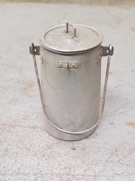 Lechera aluminio antigua 1½ L 