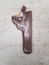 Funda pistola cuero marrón  Calibre 22