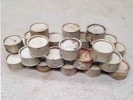 Latas de conservas redonadas aluminio