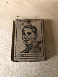 Caja CAF 40 CERILLAS FINAS Nº1 | Hacienda Pública | Emilín García 1936-1937