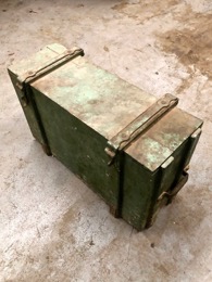 Caja contenedor báscula romana portátil