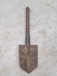 Pala italiana de trinchera | Guerra CIvil | 15 x 3 x h 53 cm