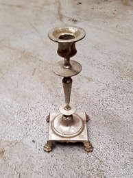 Candelabro de sobremesa bronce macizo