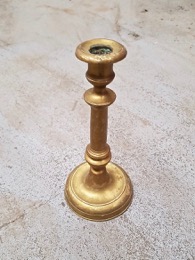 Candelabro de sobremesa | Portavelas dorado