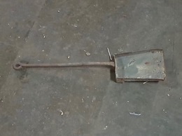 Pala de forja para brasas chimeneas