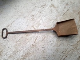 Pala de forja para brasas chimenea
