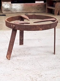 Trébedes de forja