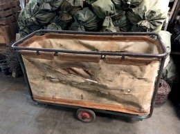 Carro de transporte textil