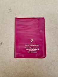Funda porta documentos automóvil | Gestoría Administrativa PAULÍ.