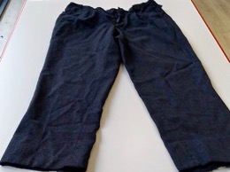 Pantalón caballero abotonado jaspeado gris | Años 60