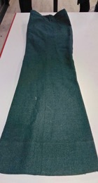 Pantalón pata ancha lana | Color verde | Años 70