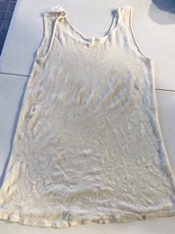Camiseta interior varón estilo imperio
